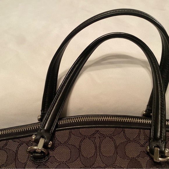 Coach Prairie Signature Satchel Canvas - Picture 7 of 16